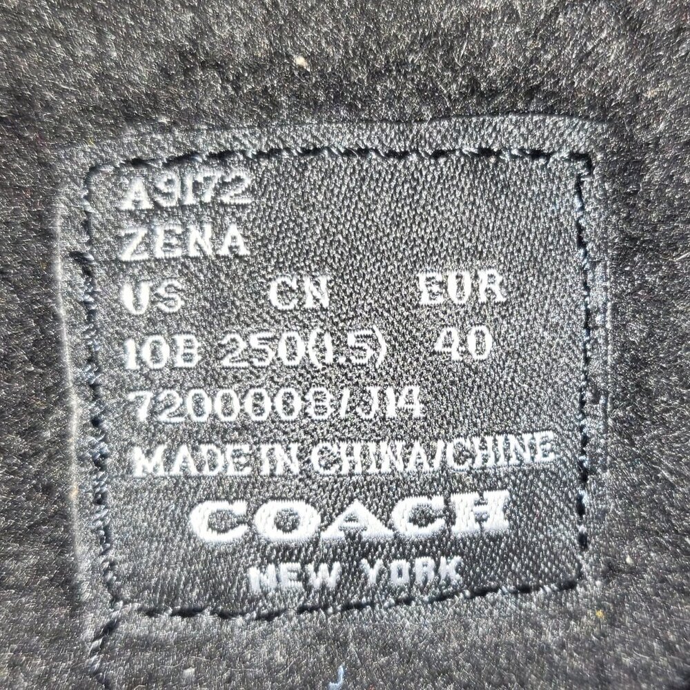 Coach Zena Boots Size 10 - Picture 3 of 3
